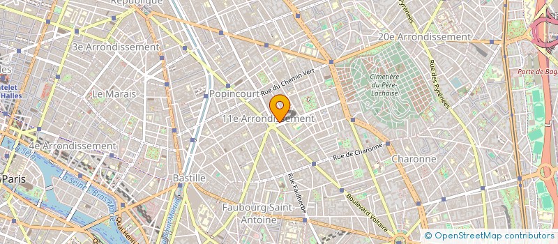 localisation de l'entreprise WH PARIS  PARIS