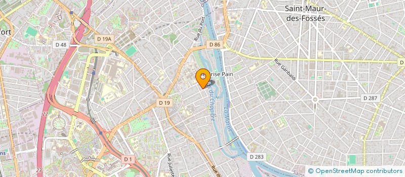 localisation de l'entreprise WH RESOURCES à CRETEIL
