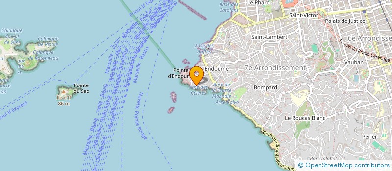 localisation de l'entreprise WHALES WHISPERERS (MURMURE AVEC LES BALEINES) à MARSEILLE