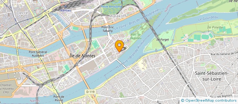 localisation de l'entreprise WHAM ISOLATION à NANTES