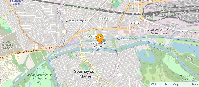 localisation de l'entreprise WHAT 2 DO  CHELLES