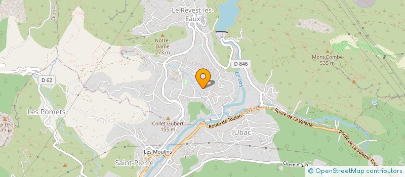 localisation de l'entreprise WHAT ELEC  LE REVEST-LES-EAUX