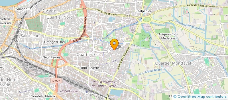 localisation de l'entreprise WHAT'S UP  AVIGNON