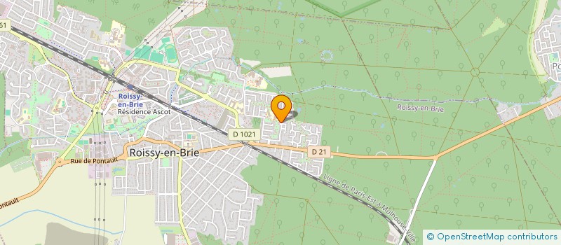 localisation de l'entreprise WHAT THE RUN  ROISSY-EN-BRIE