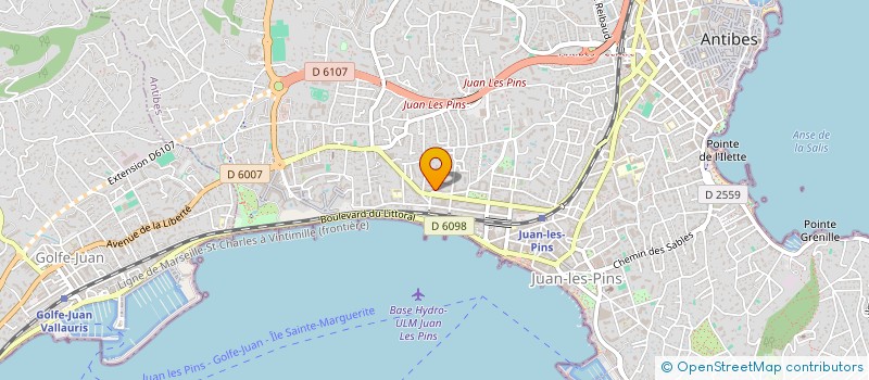 localisation de l'entreprise WHATAFILM! à ANTIBES
