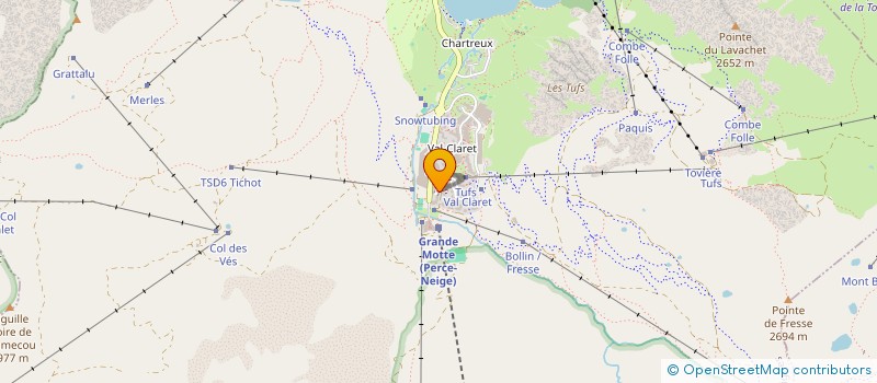 localisation de l'entreprise WHATCOLOR PINKCOLOR  TIGNES