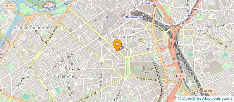 localisation de l'entreprise WHATS'ART à LILLE