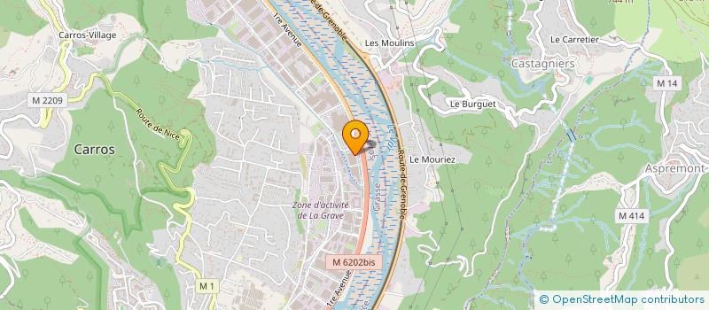 localisation de l'entreprise WHATSAAAA INVEST à CARROS