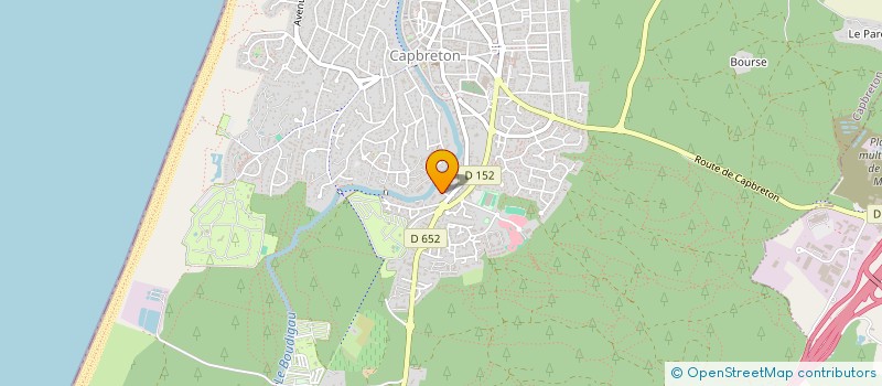 localisation de l'entreprise WHATTHEDUCK ASSOCIATION CULTURELLE ET MUSICALE  CAPBRETON