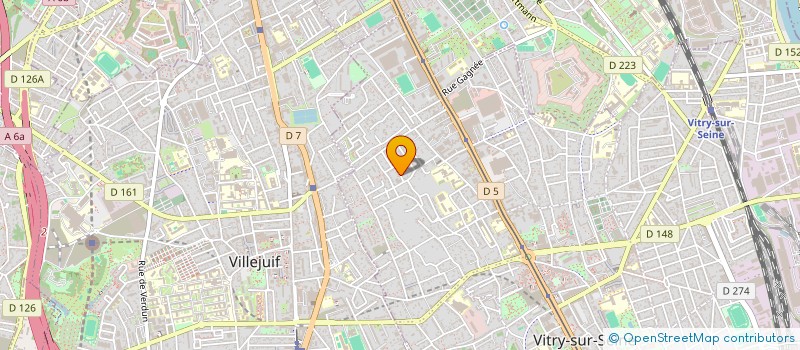 localisation de l'entreprise WHC CREATION à VITRY-SUR-SEINE