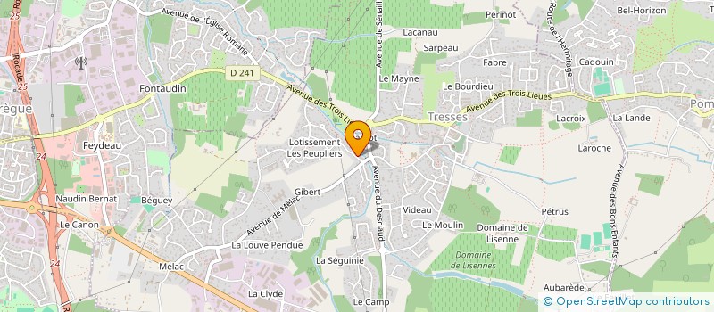 localisation de l'entreprise WHC GROUP  TRESSES