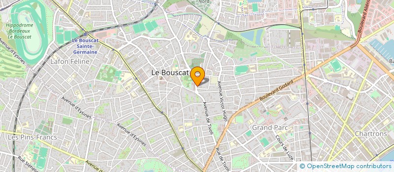 localisation de l'entreprise WHEELERS33 LA-ROU-TE-ELECTRIQUE à LE BOUSCAT