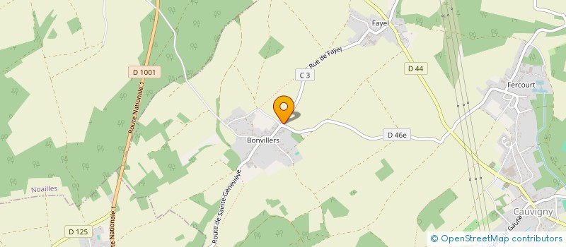 localisation de l'entreprise WHEELING à CAUVIGNY