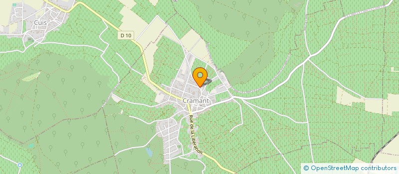 localisation de l'entreprise WHEELING  CRAMANT