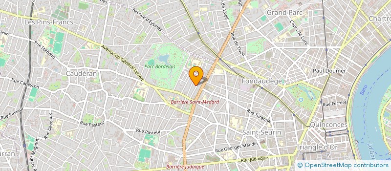 localisation de l'entreprise WHEELS à LE BOUSCAT