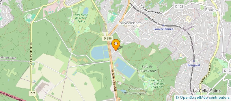 localisation de l'entreprise WHEELS AND WINGS  LOUVECIENNES