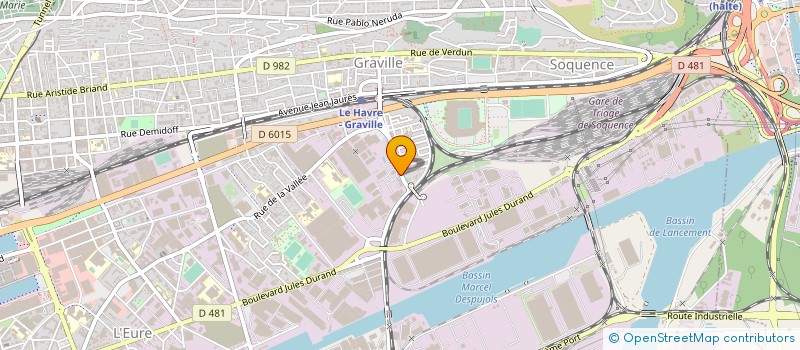 localisation de l'entreprise WHEELTAINER à LE HAVRE