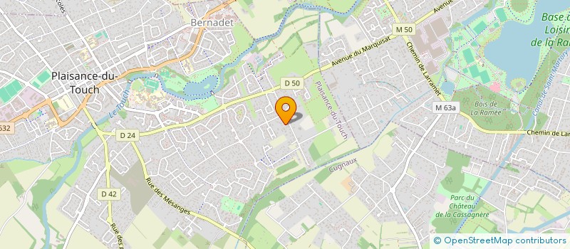 localisation de l'entreprise WHELAN AVIATION CONSEIL à PLAISANCE-DU-TOUCH