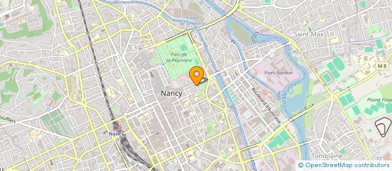 localisation de l'entreprise WHERE IS THE FISH  NANCY