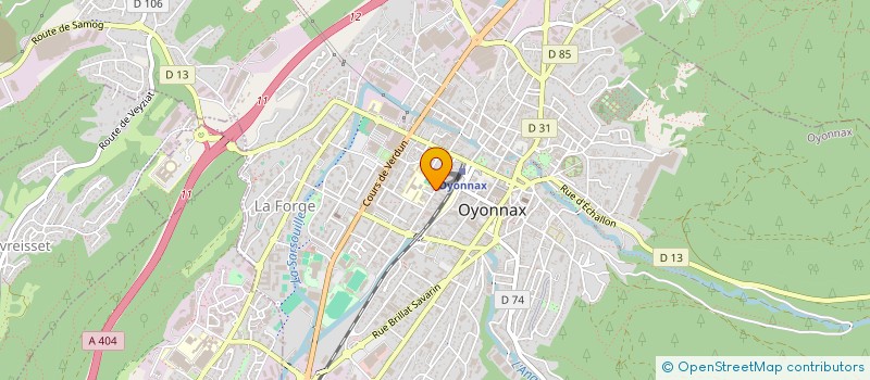 localisation de l'entreprise WHERIZIZIT à OYONNAX