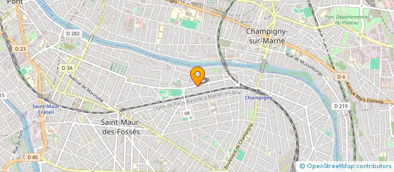 localisation de l'entreprise WHF à SAINT-MAUR-DES-FOSSES