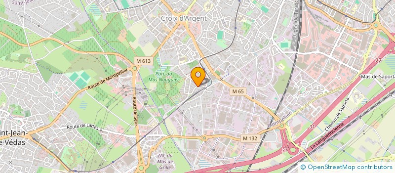 localisation de l'entreprise WHIJ TRANSPORT à MONTPELLIER