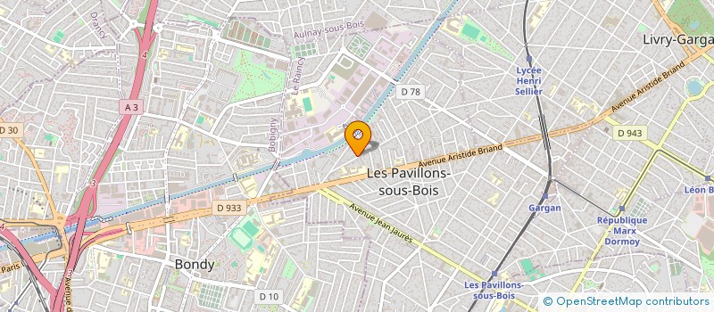 localisation de l'entreprise WHILEE  LES PAVILLONS-SOUS-BOIS