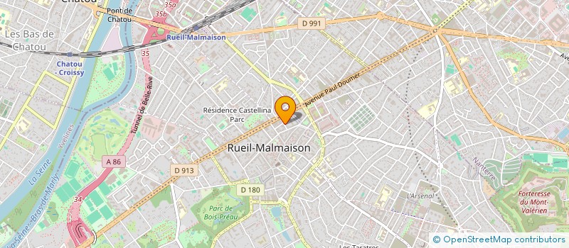localisation de l'entreprise WHINAT à RUEIL-MALMAISON