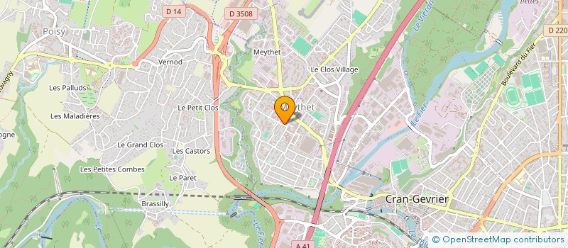 localisation de l'entreprise WHIP ET VIKKY  ANNECY