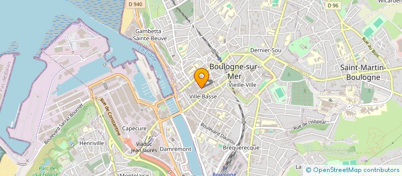 localisation de l'entreprise WHISKY CLUB à BOULOGNE-SUR-MER