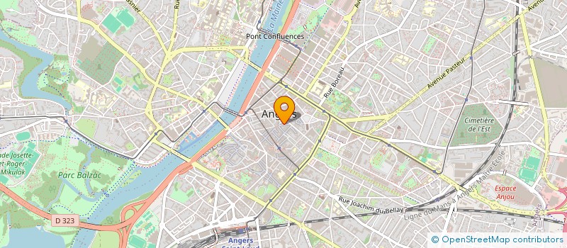 localisation de l'entreprise WHISKY DISTRICT à ANGERS