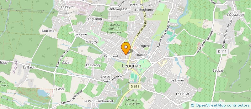 localisation de l'entreprise WHISKY ET DECOUVERTE à LEOGNAN