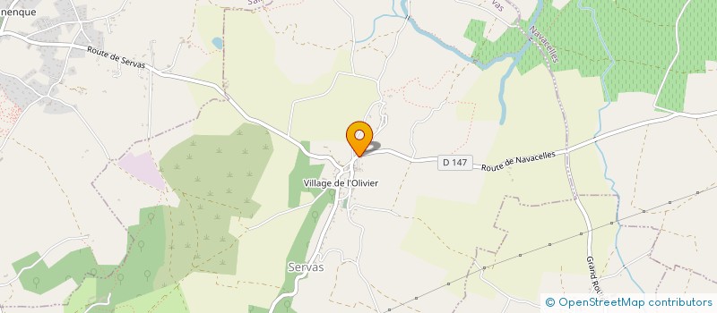 localisation de l'entreprise WHITE AIR  SERVAS