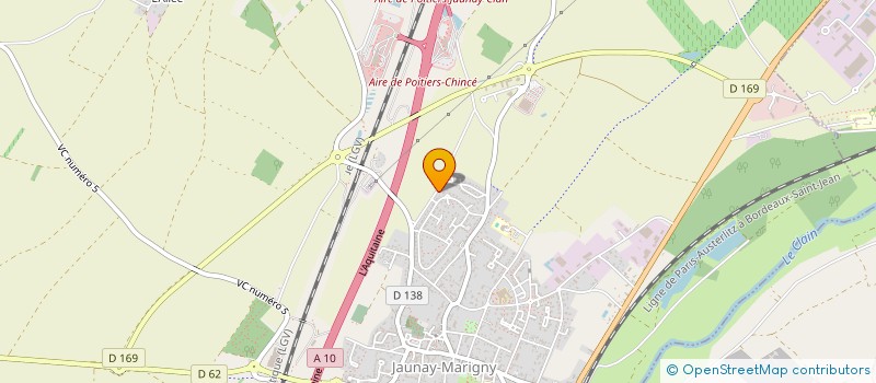 localisation de l'entreprise WHITE AND CIE  JAUNAY-MARIGNY