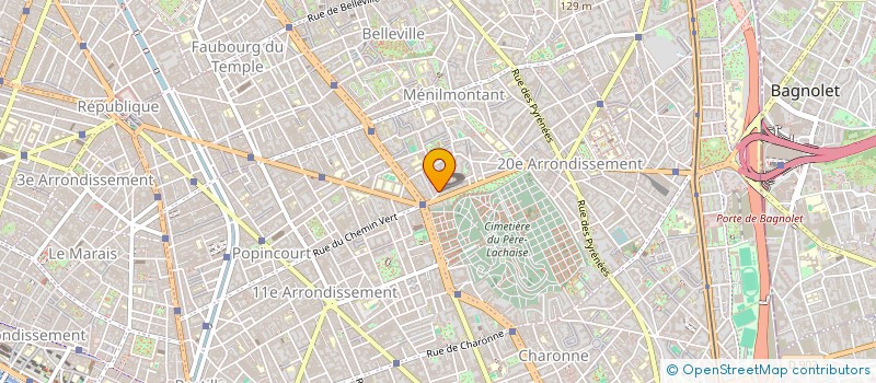 localisation de l'entreprise WHITE BAZAR  PARIS