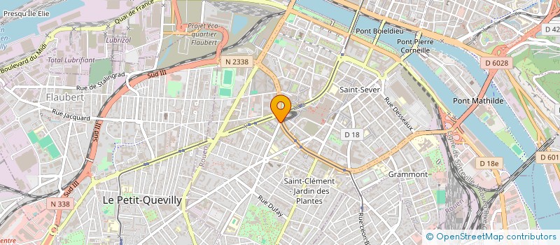 localisation de l'entreprise WHITE BEAR INTERNATIONAL à ROUEN