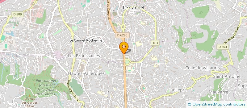 localisation de l'entreprise WHITE CANNES COMPANY à LE CANNET