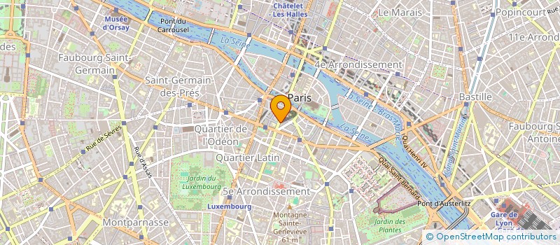 localisation de l'entreprise WHITE CANVAS  PARIS
