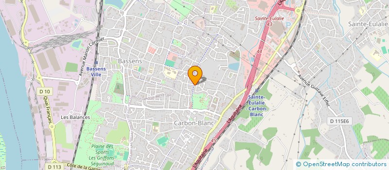 localisation de l'entreprise WHITE CARBON'S  CARBON-BLANC