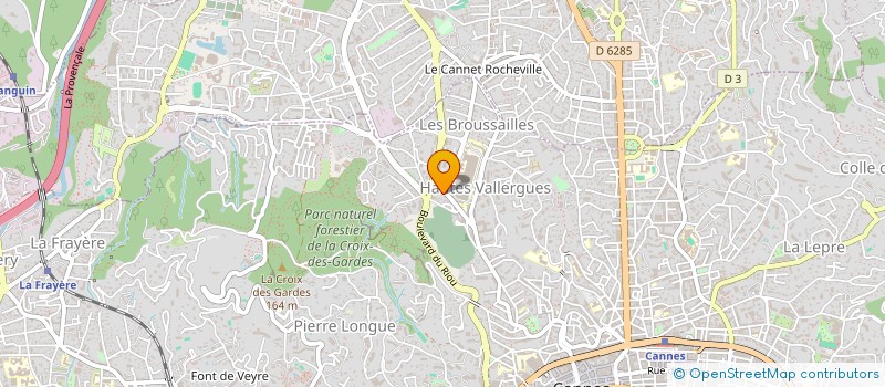 localisation de l'entreprise WHITE CARPET  CANNES