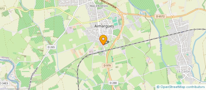 localisation de l'entreprise WHITE CHAPEL  AIMARGUES