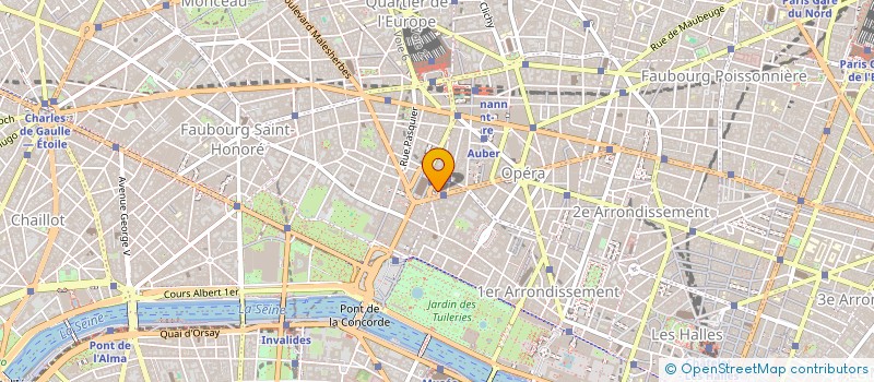 localisation de l'entreprise WHITE CLOUD 2 AIRCRAFT COMPANY à PARIS