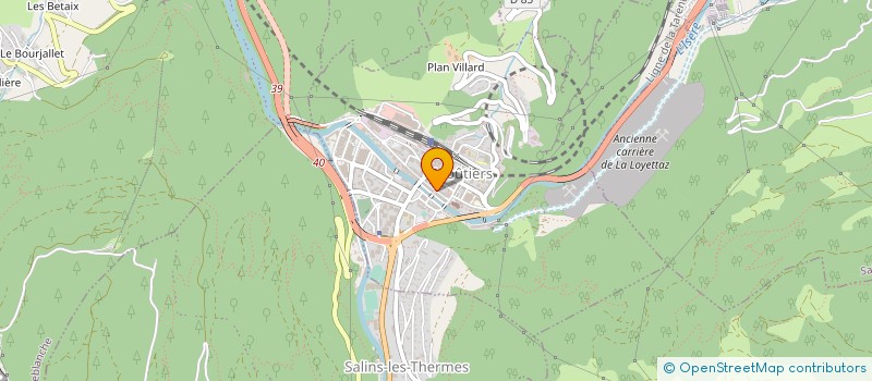 localisation de l'entreprise WHITE HOUSE CONCIERGE  LES BELLEVILLE