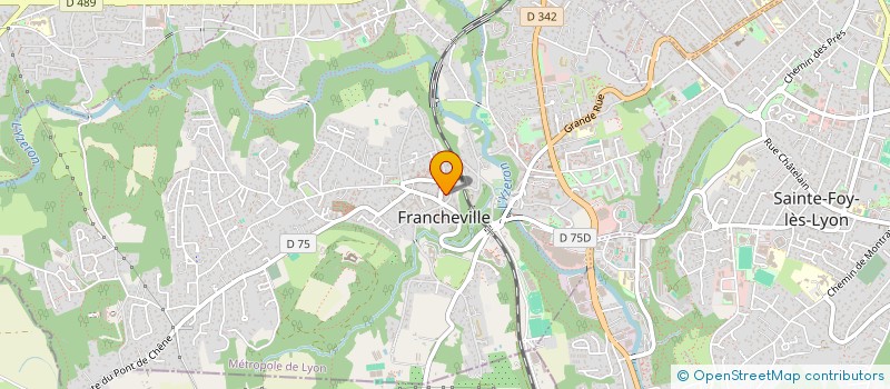 localisation de l'entreprise WHITE IMMOBILIER  FRANCHEVILLE