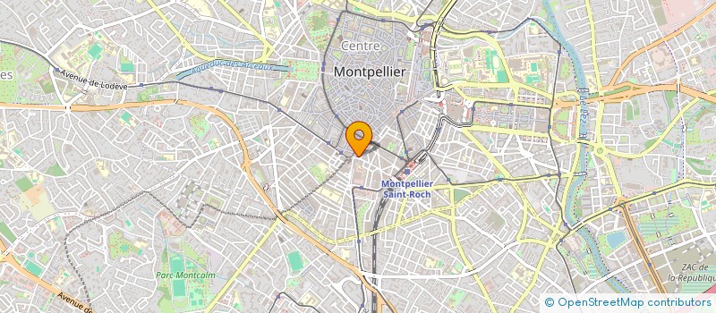 localisation de l'entreprise WHITE LION à MONTPELLIER