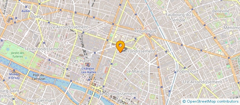 localisation de l'entreprise WHITE NIGHTS PRODUCTIONS  PARIS