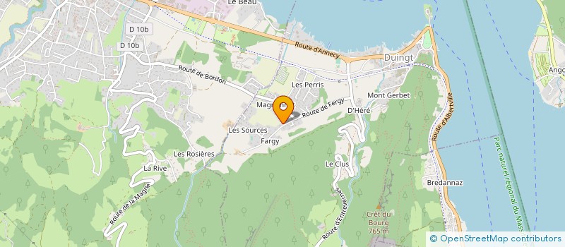 localisation de l'entreprise WHITE PRECISION SARL  SAINT-JORIOZ