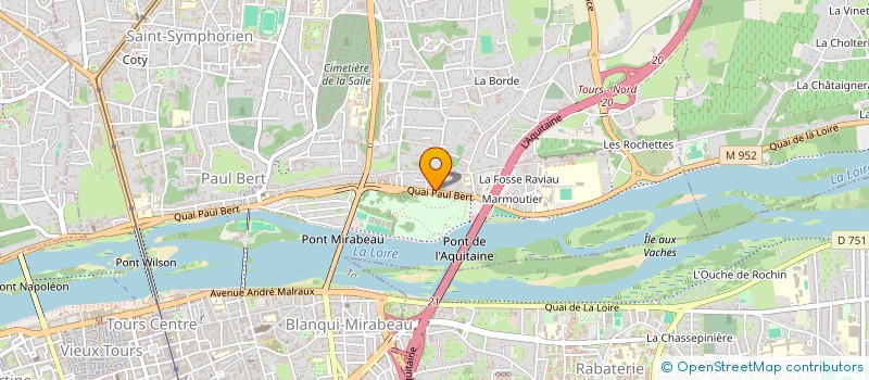 localisation de l'entreprise WHITE RABBIT  TOURS