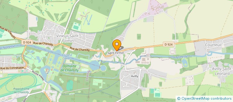 localisation de l'entreprise WHITE RABBIT PRODUCTIONS  VINEUIL-SAINT-FIRMIN