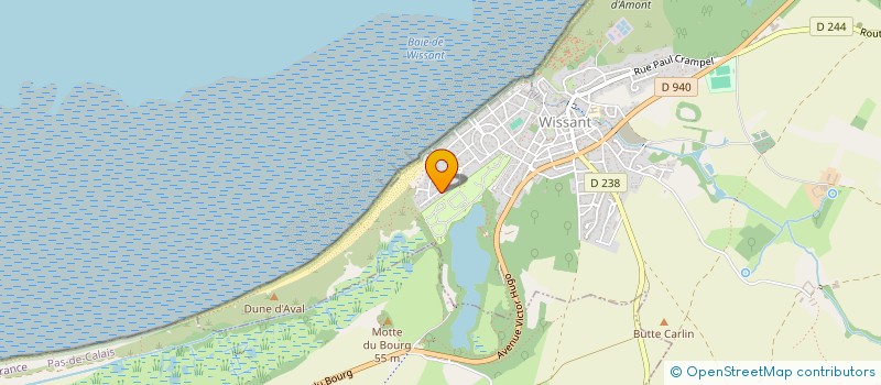 localisation de l'entreprise WHITE SAND  WISSANT